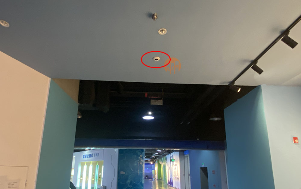 海淀公共安全館客流統計分析管理系統(圖2) 海淀公共安全館安裝效果2.jpg